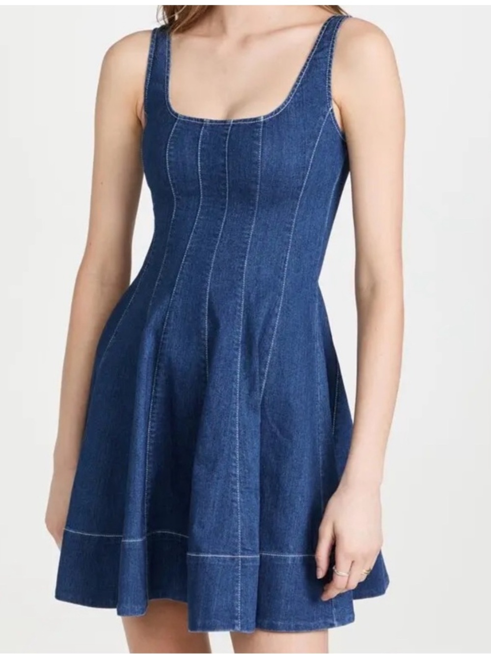 House of Harlow 1960 Dark Blue Denim Mini Dress